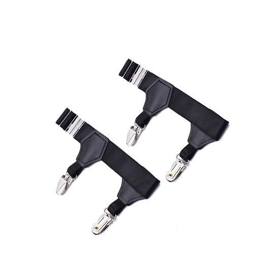 男女士性感吊袜夹商务绅士丝袜夹棉袜夹欧美正装长袜防滑腿环袜夹