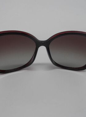 墨镜酒红色大框度数近视太阳镜