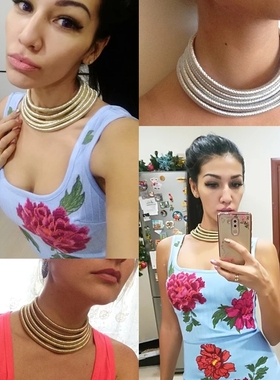 欧美时尚饰品欧版个性元素编织绳