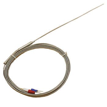 k j ປະເພດ hot runner temperature probe mold temperature sensor armored thermocouple temperature probe high temperature control line