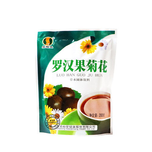 广东双梅爽罗汉果菊花茶颗粒凉茶冲剂清凉上火夏日酷暑草本饮料茶 - 图3