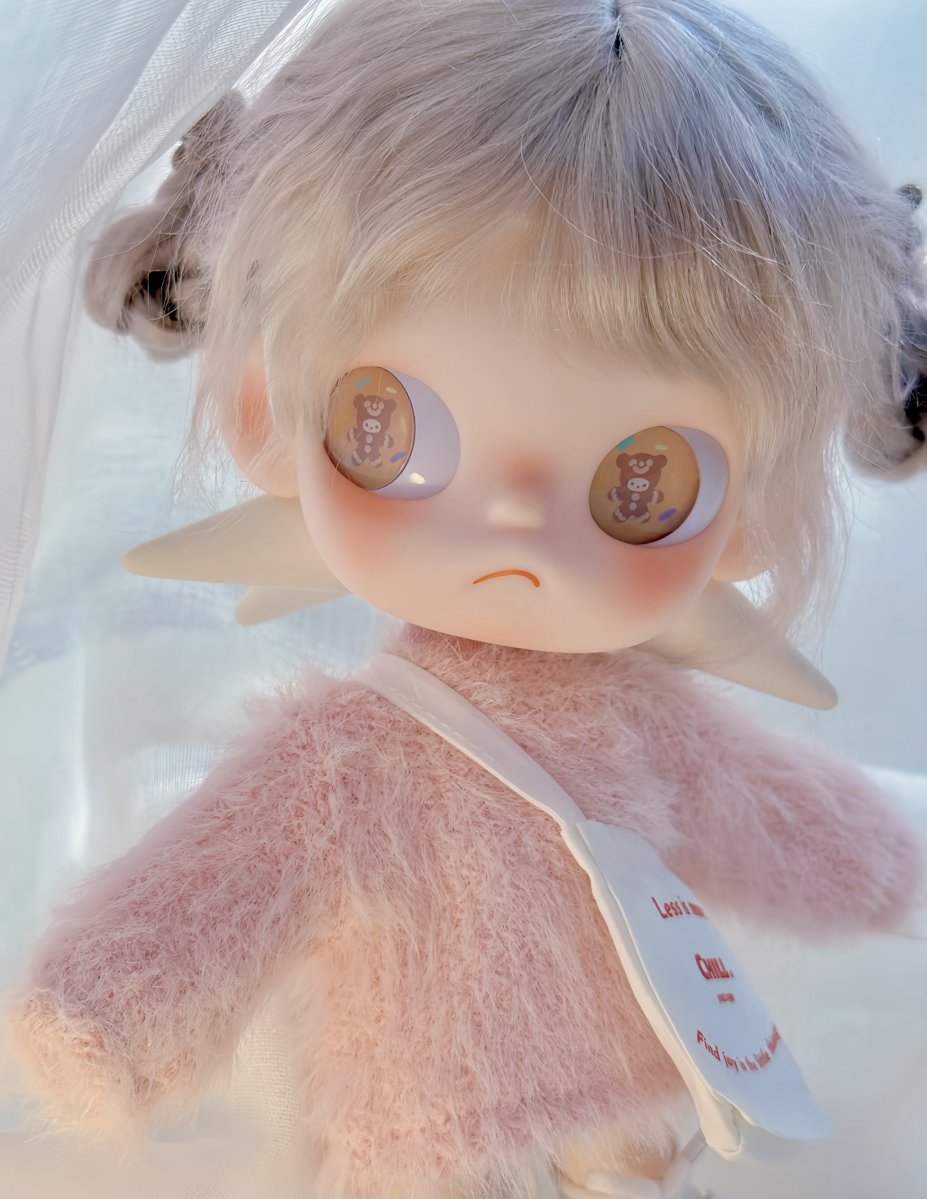 嘎子姐粉色毛衣zsiga娃衣毛衣套装1/8奶萌上衣裙子超萌衣服 - 图1