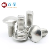 M4M5M6M8M10M12 нержавеющая сталь 304 лошадиная валюта полуральные круги шейки матки винты GB12