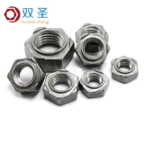 [M4-M16] Натуральные шестиугольные сварочные гайки гексагональные сварочные гайки завершены