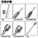 Wall hole opener drill bit concrete electric hammer through the wall