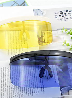 大面罩电动车挡风防晒眼镜