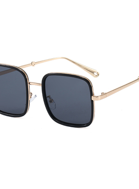 墨镜方形韩版ins近视度数太阳镜