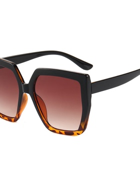 墨镜大框方形黑色高级显瘦太阳镜