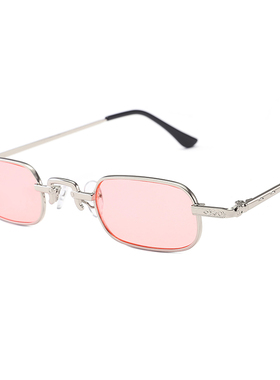 方形太阳镜男防紫外线嘻哈