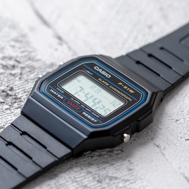 经典复古款方盘防水小手表 vintage 简约 91W F 日本卡西欧 Casio 现货 经典复古款方盘防水小手表 vintage 简约 91W F 日本卡西欧 Casio 现货