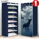 Simple shoe rack for home door dustproof economical dormitory