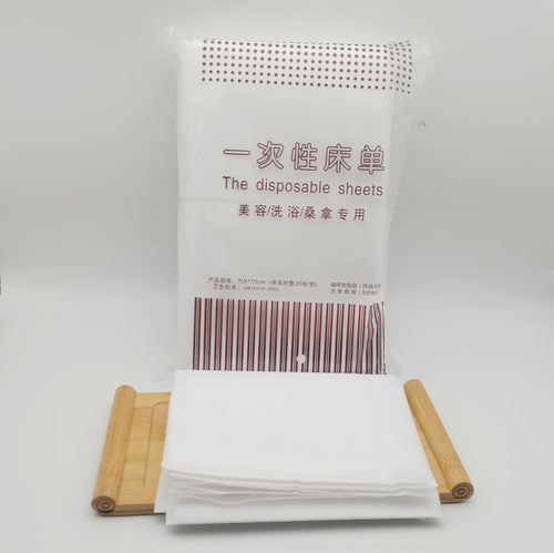 一次性防油床单美容床单SPA一次性淋膜布白色隔离床垫防水防油 - 图1