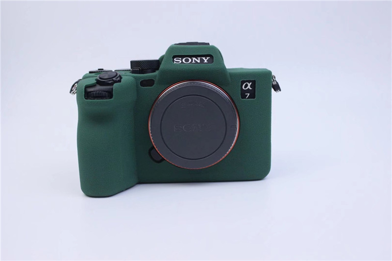 适用于索尼A7M4硅胶保护微单相机包套 SONY A7 Mark IV防划保护壳