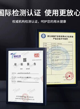 前置过滤器大流量蓝瓶