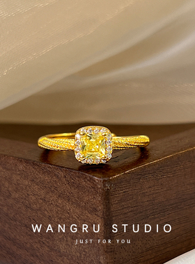 小众设计高级感轻奢精致指环