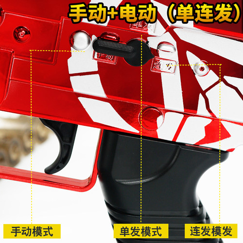 m249轻机枪手自一体大菠萝电动连发软弹枪软蛋机关仿真儿童玩具枪 - 图1