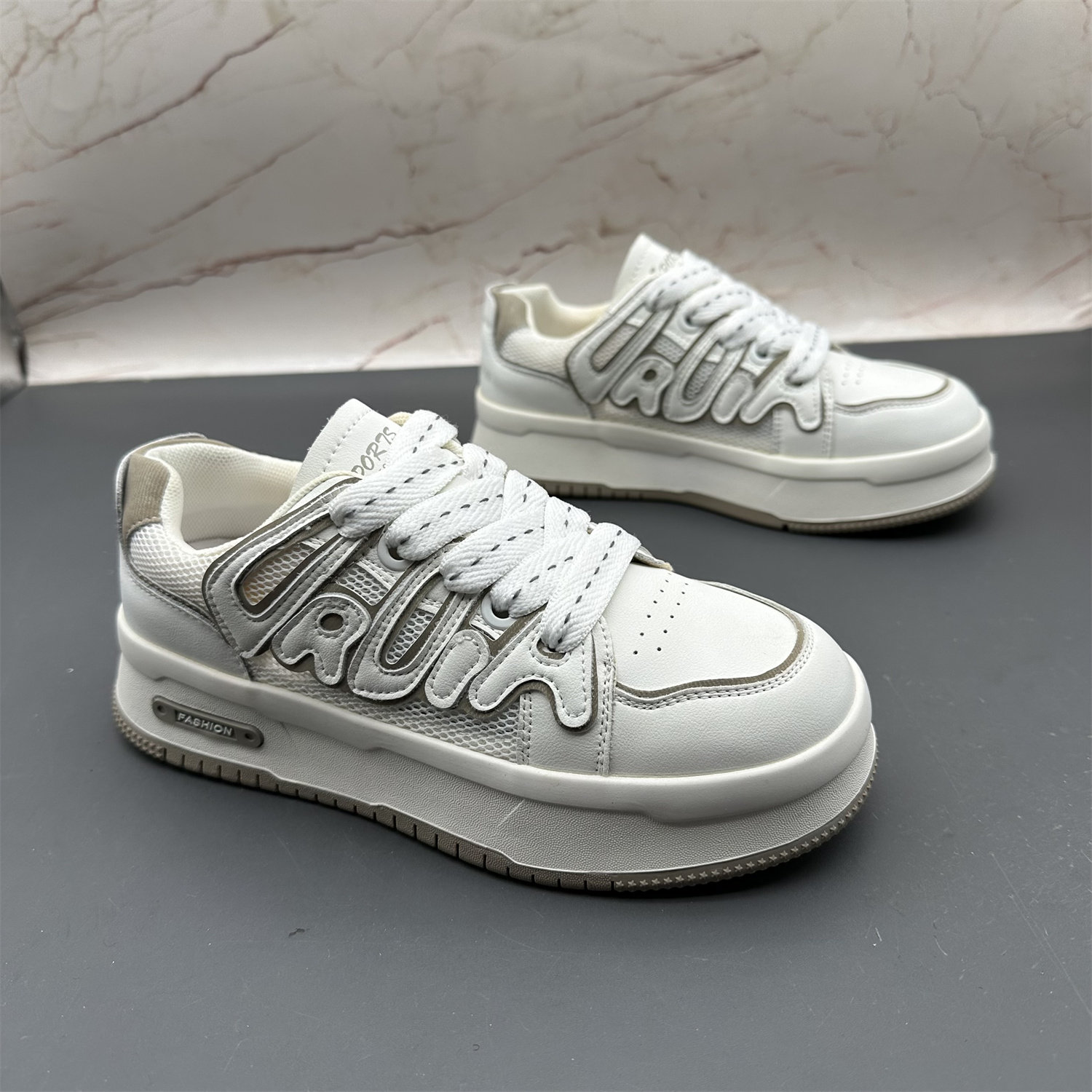 断码撤柜处理女鞋新款圆头系带网纱百搭松糕底休闲百搭运动单鞋,淘宝优惠券,粉丝福利购,淘宝优惠卷