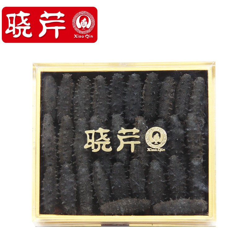 【海参礼盒】晓芹干海参礼盒大连海参500g40-60头辽刺参干货正品-图1