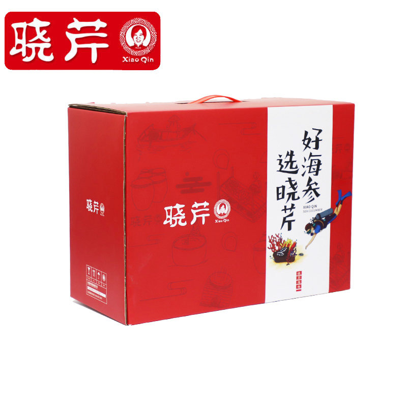 晓芹即食1000克 6-12只大连王海参 晓芹海参