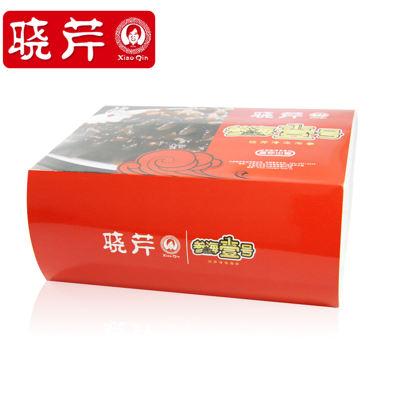 晓芹旗舰店参海壹号 晓芹 即食海参 冷冻海参3斤 大连海刺参  参龄长个头大2