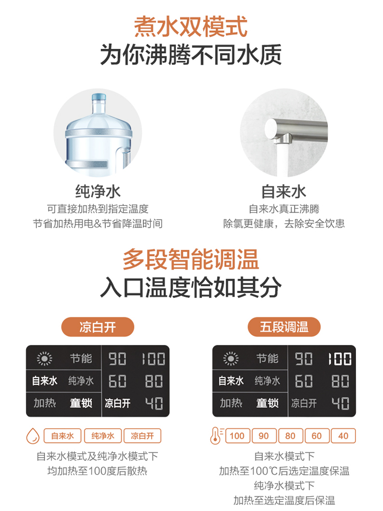 苏泊尔天居专卖店苏泊尔电热水瓶恒温热水壶家用大容量开水智能自动烧水壶保温一体2