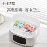 十月结晶 Детская ложка для еды для тренировок, стульчик для кормления из нержавеющей стали, посуда, комплект для прикорма