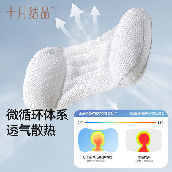 October crystallized 1-3-6 year old spinal pillow