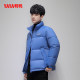 Duck stand collar short 2025 men's down jacket
