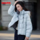 Yaya 2025 winter new hooded down jacket
