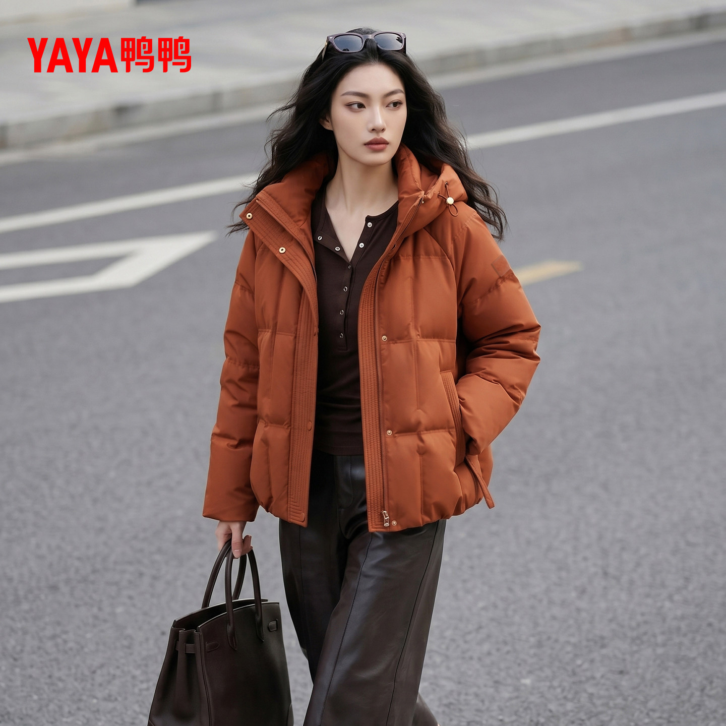 鸭鸭官旗！时尚通勤潮流羽绒服