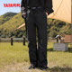 YaYa high waist thickened goose down workwear down pants