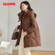 YaYa fashion casual hooded thickened down jacket for women