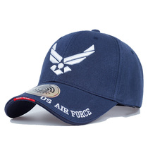 Air Force winged baseball cap Embroidered Duck Tongue Cap Men And Women Summer Outdoor Sunscreen Sun Sun Hat