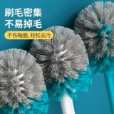 茶花 [家用马桶刷卫生间洗厕所刷子长柄套装无死角清洁刷洁厕神器]