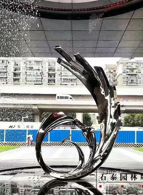 不锈钢景观雕塑大树造型定制