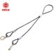 15mm lifting wire rope cover press-button