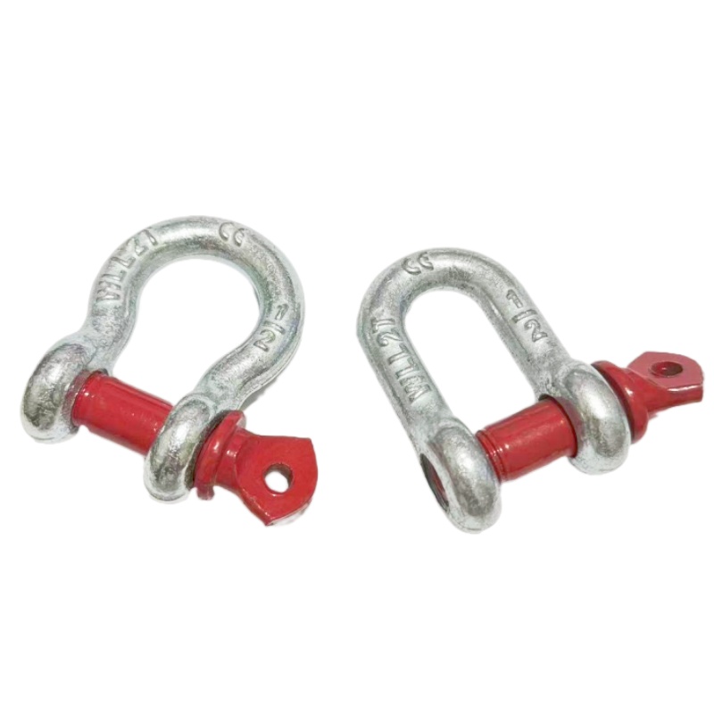 卸扣D卸扣U卡环高强度型弓形型吊钩美式卡扣马蹄劲功扣起重卸扣 - 图3