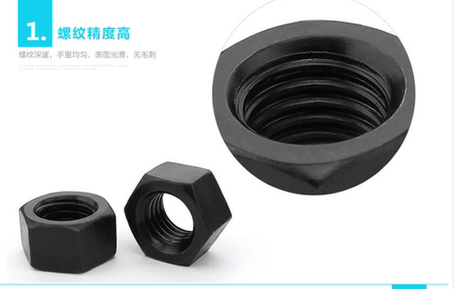 8级细牙螺丝母 细丝细扣幼牙螺帽M6M8M16M20M56M64M72M80M64M48 - 图0