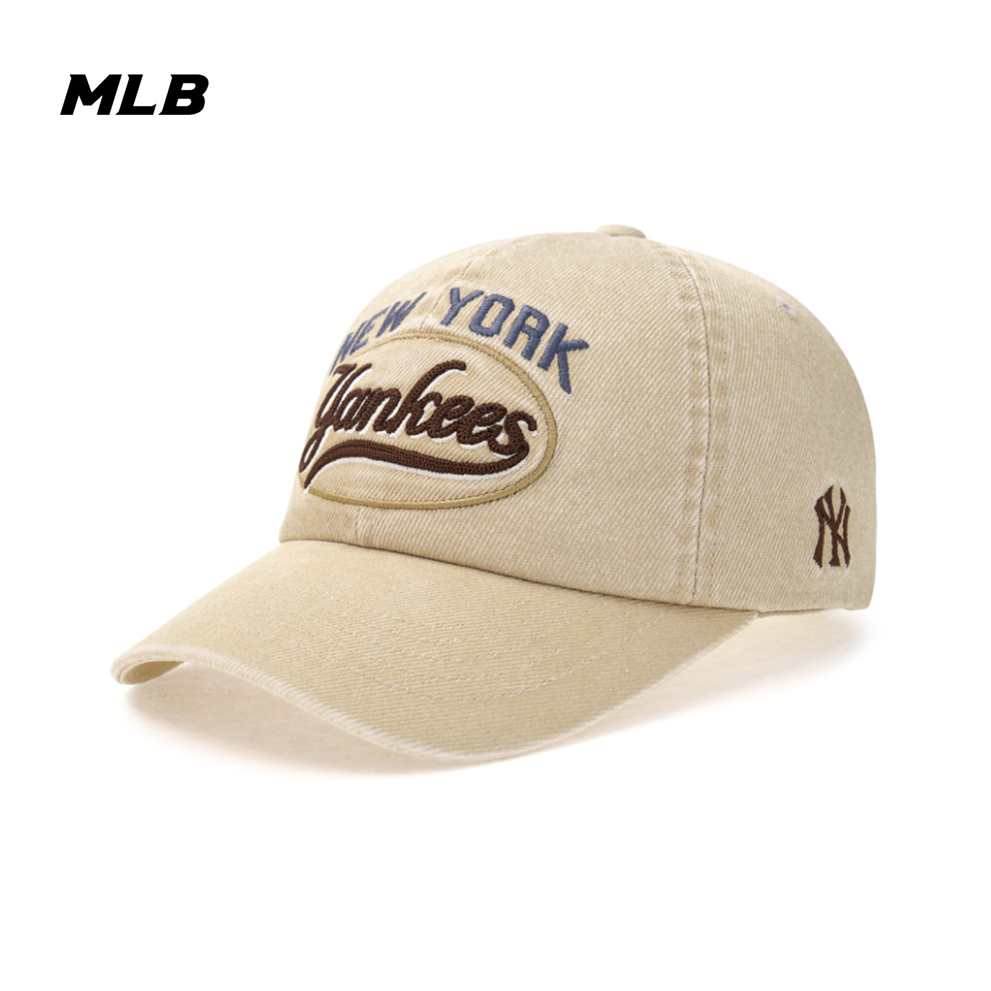 MLB韩国帽子正品男女情侣棒球帽水洗做旧学院风鸭舌帽3ACPV165N,淘宝优惠券,粉丝福利购,淘宝优惠卷