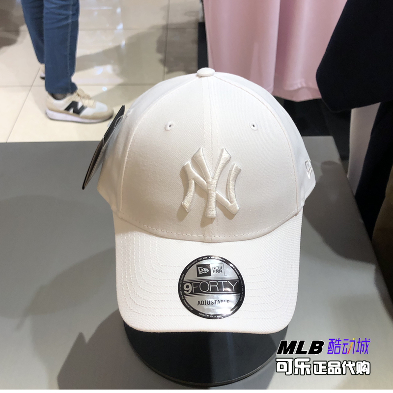 韩国正品NewEra纽亦华帽子MLB硬顶弯檐棒球帽男女情侣NY鸭舌帽潮