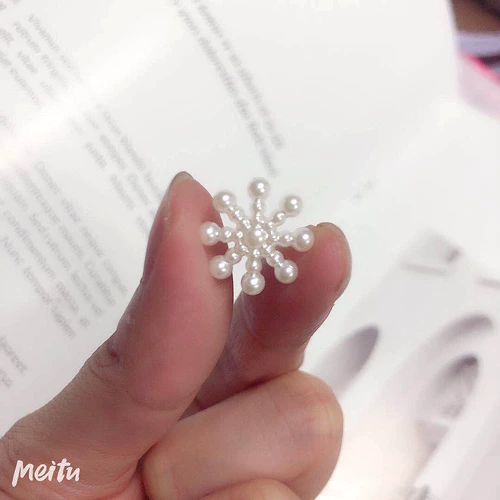 Аксессуар для волос из жемчуга, заколка для волос ручной работы, аксессуары