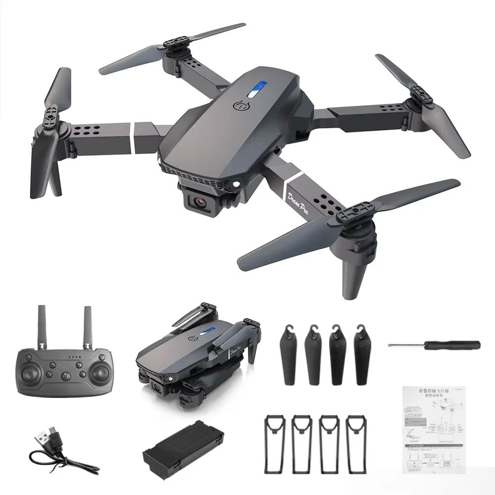 Professional Drone E88 4k wide-angle HD camera WiFi fpv heig - 图3