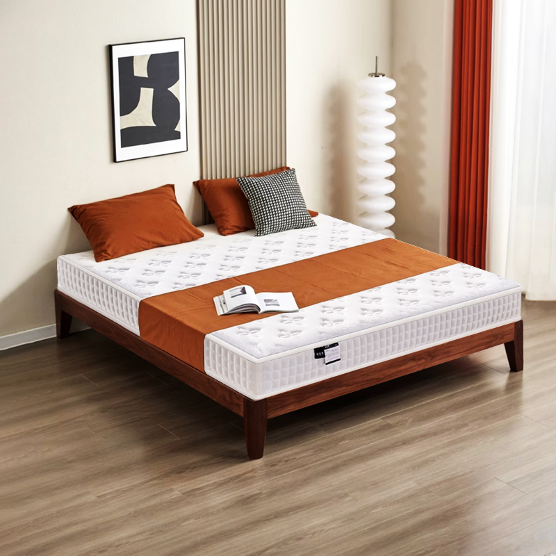 进口胡桃木乌金木无床头悬浮床榻榻米床日式矮床小户型全实木床架 - 图0