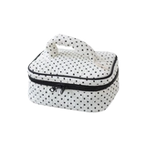 梵花不语 Косметичка, сумка через плечо, вместительная и большая портативная коробка для хранения для путешествий, сумка-органайзер