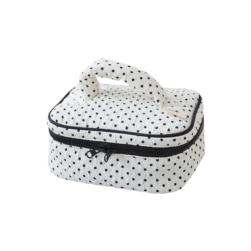 梵花不语 Косметичка, сумка через плечо, вместительная и большая портативная коробка для хранения для путешествий, сумка-органайзер