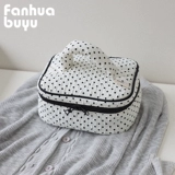 梵花不语 Косметичка, сумка через плечо, вместительная и большая портативная коробка для хранения для путешествий, сумка-органайзер