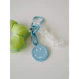 Ткань, милый брелок, брендовый изысканный аксессуар на рюкзак, в цветочек