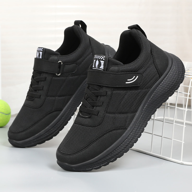 春秋款魔术贴老人鞋男女大码防滑中老年健步鞋宽松休闲运动妈妈鞋,淘宝优惠券,粉丝福利购,淘宝优惠卷