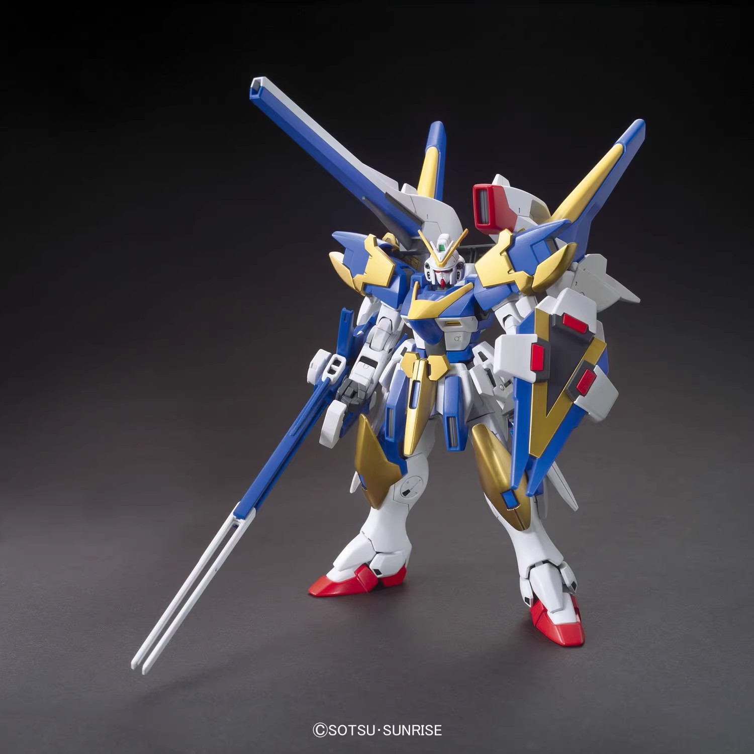 现货万代 HGUC 189 1/144 V2AB高达 GUNDAM V2全装备拼装模型-图0