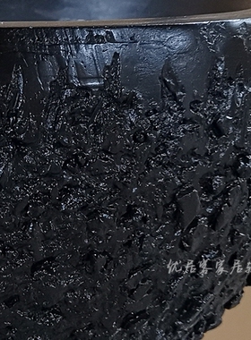 碎石花盆玻璃钢简约现代